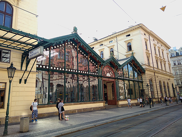 Masarykovo nádraží, vycházka 9. a 16. 4. (zdroj PCT, © foto A. Červená)