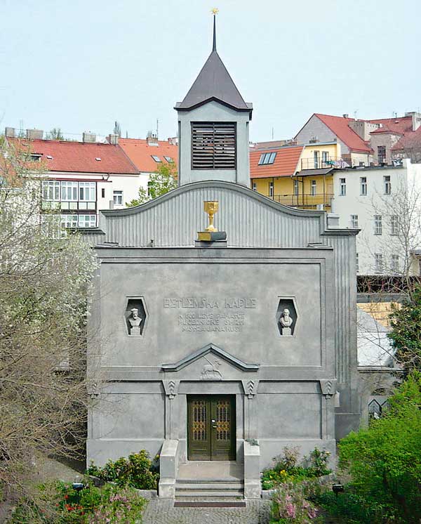 Betlémská kaple na Žižkově (zdroj: commons.wikimedia.org)