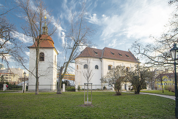 Pankrác, kostel sv. Pankráce – vycházka 4. 12. ( cs.wikipedia.org)