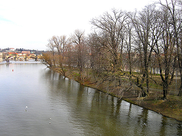 Střelecký ostrov, dříve zvaný Malé Benátky