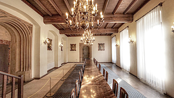 Obecní síň Staroměstské radnice, vycházka 3. 2. (zdroj PCT Prague)