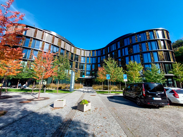 Karlín nové progresivní centrum, komplex Butterfly, vycházka 17. 7. (zdroj: Mapy.com, foto Jarda Nedoma)